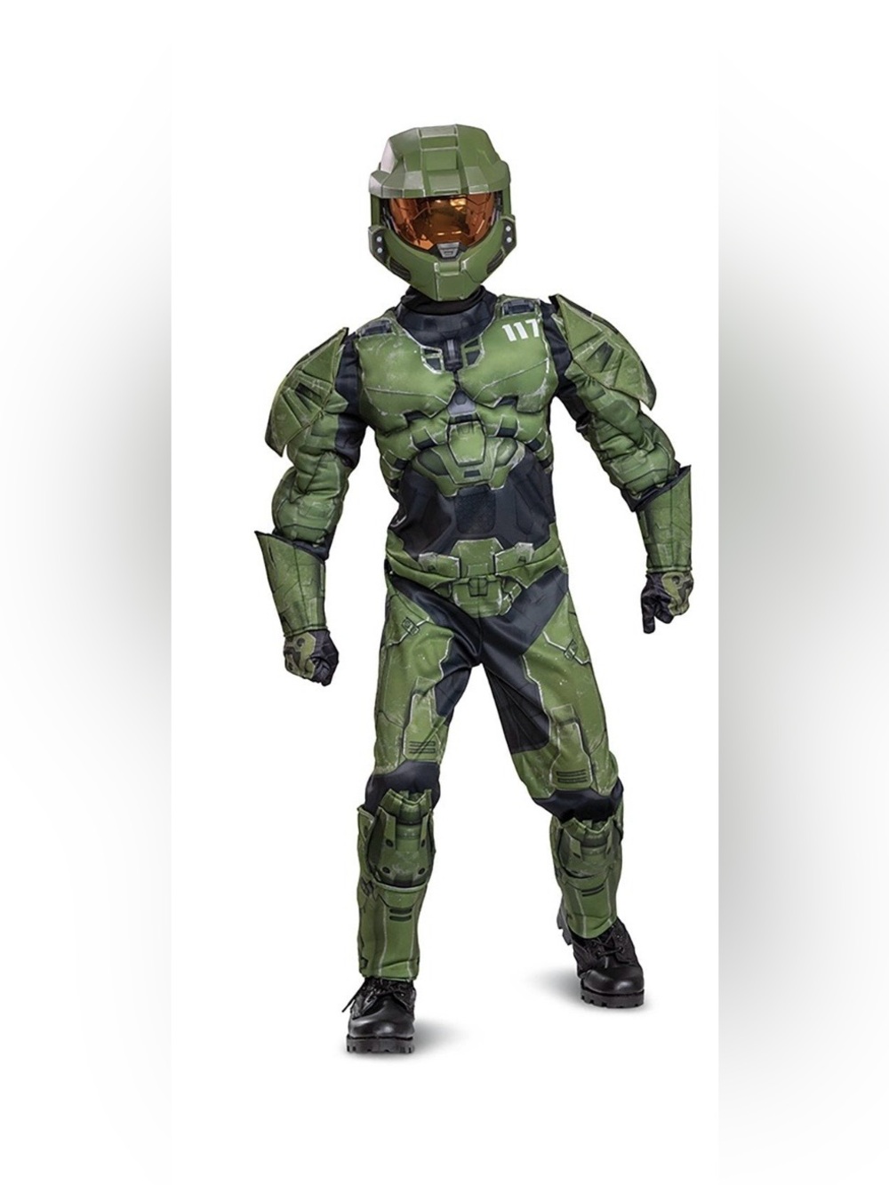 Kids Master Chief Halo Costume Medium